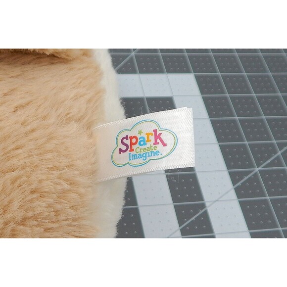 Spark Create Imagine Corgi Puppy Plush Dog 10 Inch Stuffed Animal White Tan - Picture 8 of 10
